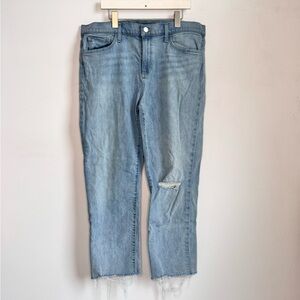 Joe’s The Lara mid Rise Cigarette Crop Jeans Wayfarer Size 32